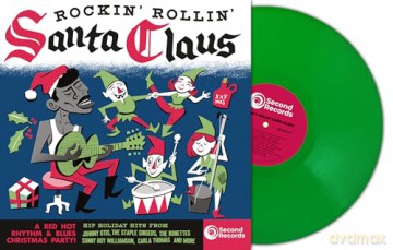 Rockin Rollin Santa Claus (Green) [Winyl]