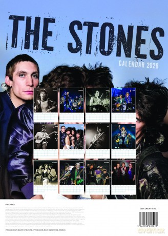 Rolling Stones: Rolling Stones 2026 Unofficial Calendar [KALENDARZ]