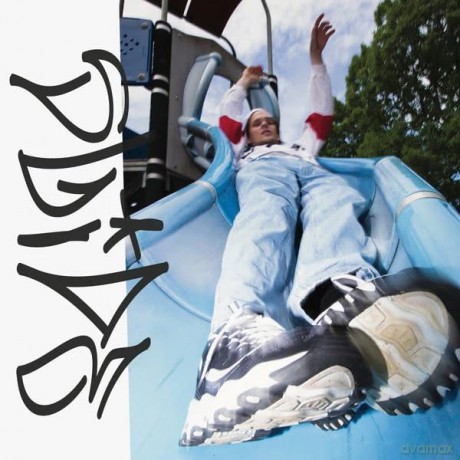 George Clanton: Slide (Light Blue Over Transparent Swirl) [Winyl]
