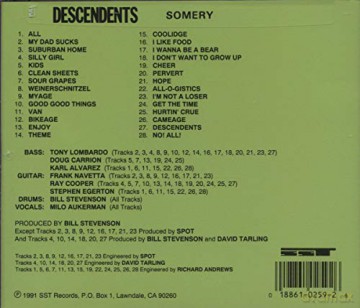 Descendents: Somery [CD]