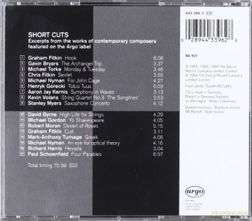 Various: Short Cuts - Argo Sampler [CD]