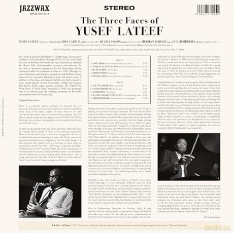 Yusef Lateef: The Three Faces Of Yusef Lateef (+2 Bonus Tracks) (Limited) [Winyl]