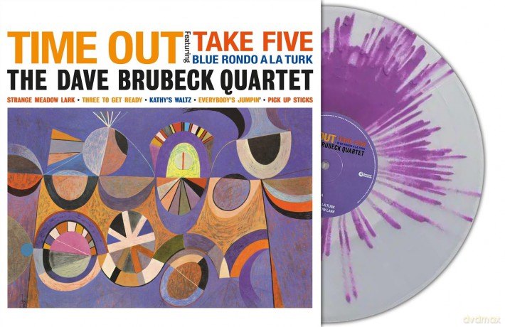 Dave Brubeck Quartet: Time Out (Clear/Purple Splatter) [Winyl]