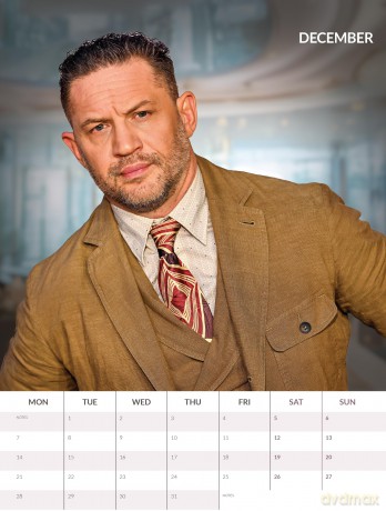 Tom Hardy: Tom Hardy 2026 Unofficial Calendar [KALENDARZ]