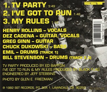 Black Flag: Tv Party [CD]