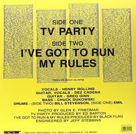 Black Flag: Tv Party [Winyl]