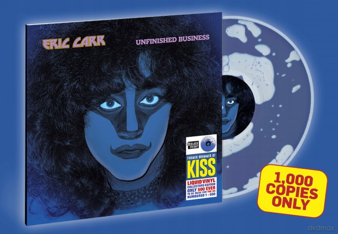 Eric Carr: Unfinished Business - Bf 2025 (Liquid-Filled Dark Blue) [Winyl]