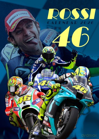 Valentino Rossi: Valentino Rossi 2026 Unofficial Calendar [KALENDARZ]