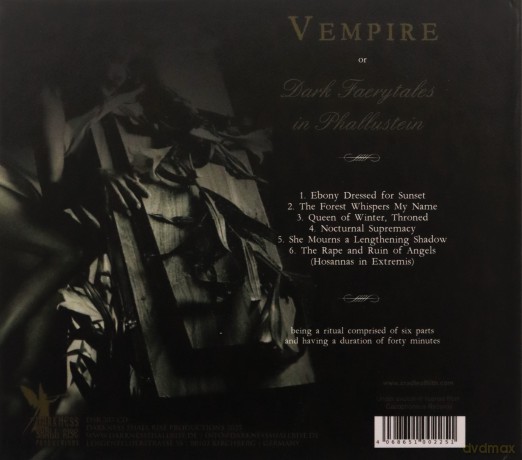 Cradle Of Filth: Vempire. Or Dark Faerytales In Phallustein (Hardcover-Digibook) [CD]