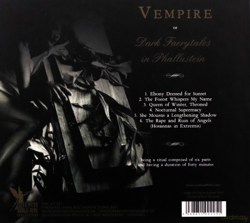 Cradle Of Filth: Vempire. Or Dark Faerytales In Phallustein (Hardcover-Digibook) [CD]