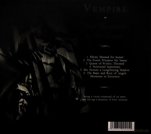 Cradle Of Filth: Vempire. Or Dark Faerytales In Phallustein (Hardcover-Digibook) [CD]