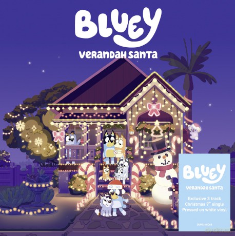 Bluey: Verandah Santa (White) [Winyl]