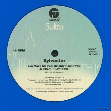 Sylvester: You Make Me Feel (Mighty Real) (Blue) [Winyl]