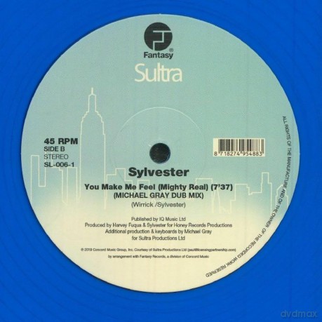 Sylvester: You Make Me Feel (Mighty Real) (Blue) [Winyl]