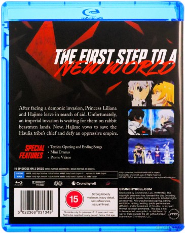 Arifureta: From Commonplace to World's Strongest - Season 3 [2xBlu-Ray]