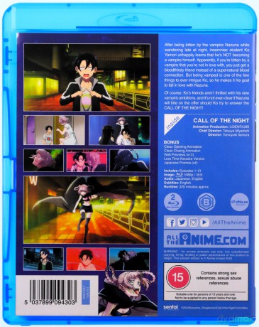 Call of the Night Season 1 [2xBlu-Ray]