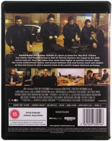 Den of Thieves: Pantera (Skok stulecia 2) [Blu-Ray 4K]