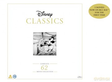 Disney Classics 62 Movie Collection [62xBlu-Ray]