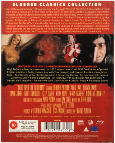 Don't Open Till Christmas (Nie otwieraj do Bożego Narodzenia) [Blu-Ray]