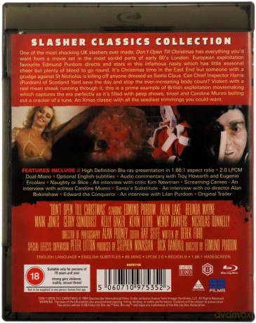 Don't Open Till Christmas (Nie otwieraj do Bożego Narodzenia) [Blu-Ray]