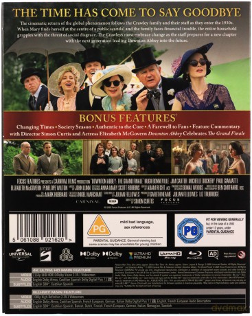 Downton Abbey: The Grand Finale (Downton Abbey. Wielki finał) [Blu-Ray 4K]+[Blu-Ray]