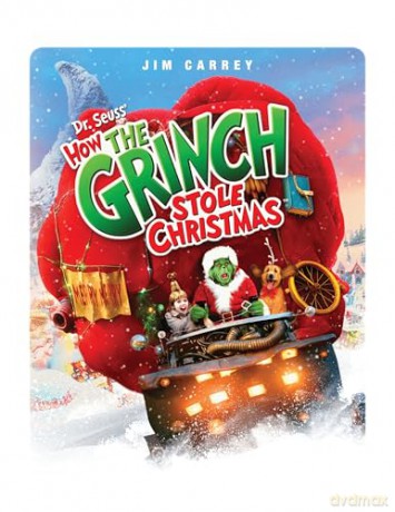 Dr Seuss' How the Grinch Stole Christmas (Grinch: Świąt nie będzie) (steelbook) [Blu-Ray 4K]+[Blu-Ray]