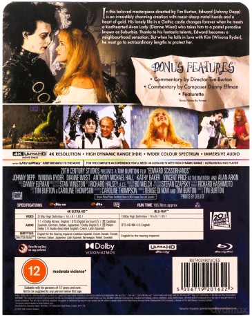 Edward Nożycoręki (steelbook) [Blu-Ray 4K]+[Blu-Ray]