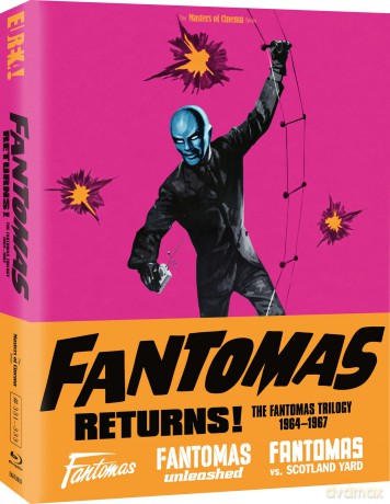 FANTOMAS RETURNS!: THE FANTOMAS TRILOGY, 1964-67 Limited Edition [2xBlu-Ray]