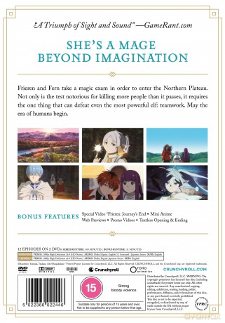 FRIEREN: Beyond Journey's End - Season 1 Part 2 [DVD]