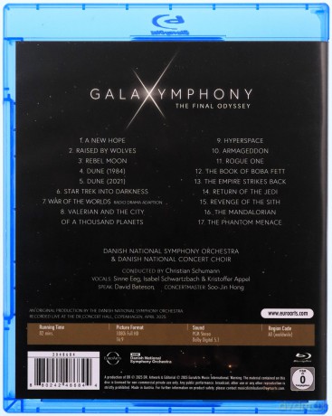 Galaxymphony - The Final Odyssey [Blu-Ray]