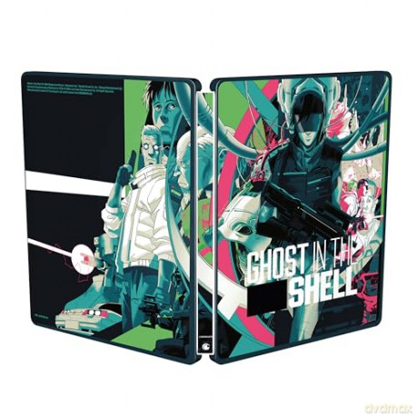 Ghost in the Shell (30th Anniversary Edition) Kuro Edition (steelbook) [Blu-Ray 4K]+[Blu-Ray]