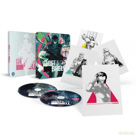 Ghost in the Shell (30th Anniversary Edition) Shiro Edition (steelbook) [Blu-Ray 4K]+[Blu-Ray]