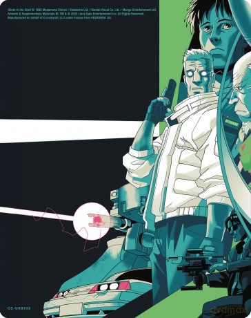 Ghost in the Shell (30th Anniversary Edition) Shiro Edition (steelbook) [Blu-Ray 4K]+[Blu-Ray]