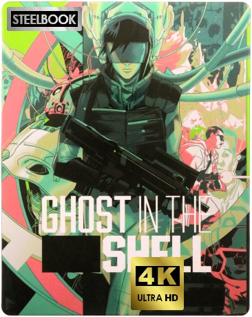 Ghost in the Shell (30th Anniversary Edition) Shiro Edition (steelbook) [Blu-Ray 4K]+[Blu-Ray]
