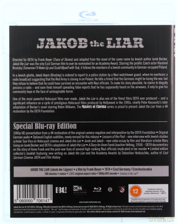Jakob the Liar (Jakub kłamca) [Blu-Ray]