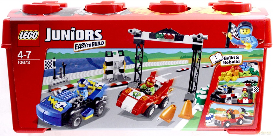 LEGO Juniors Rajd Samochodów Wyścigowych (10673) [KLOCKI]