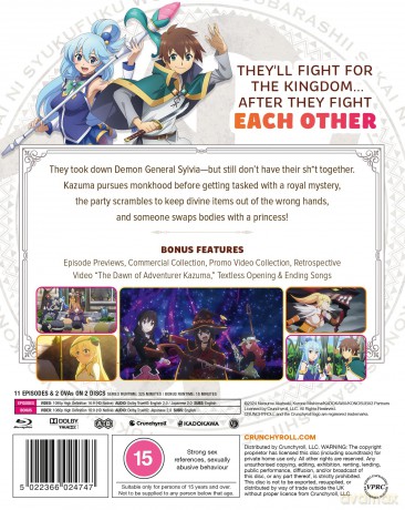 KONOSUBA - God's Blessing on this Wonderful World! - Season 3 [2xBlu-Ray]