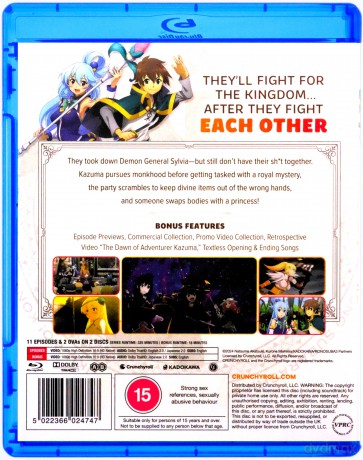 KONOSUBA - God's Blessing on this Wonderful World! - Season 3 [2xBlu-Ray]