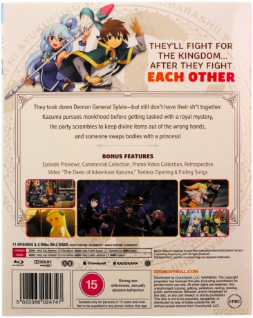 KONOSUBA - God's Blessing on this Wonderful World! - Season 3 [2xBlu-Ray]
