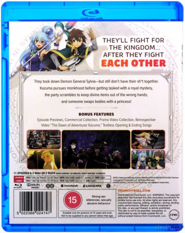 KONOSUBA - God's Blessing on this Wonderful World! - Season 3 [2xBlu-Ray]