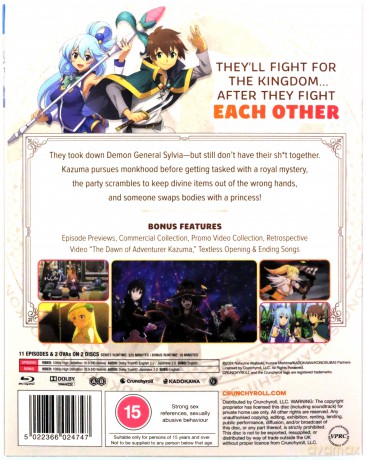 KONOSUBA - God's Blessing on this Wonderful World! - Season 3 [2xBlu-Ray]