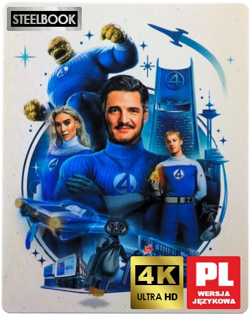 Fantastyczna 4: Pierwsze kroki (steelbook) [Blu-Ray 4K]+[Blu-Ray]