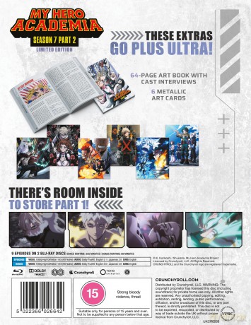 My Hero Academia - Season 7 Part 2 (Akademia bohaterów) [2xBlu-Ray]