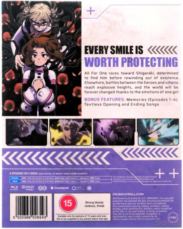 My Hero Academia - Season 7 Part 2 (Akademia bohaterów) [2xBlu-Ray]