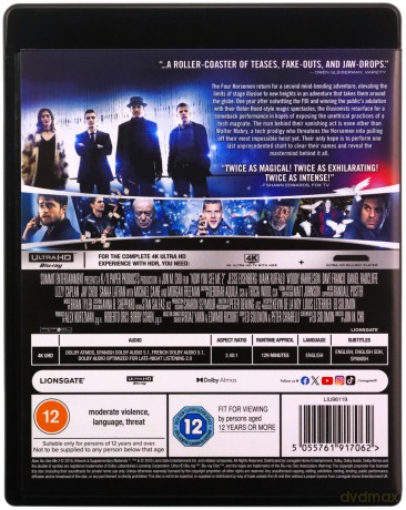 Now You See Me 2 (Iluzja 2) [Blu-Ray 4K]