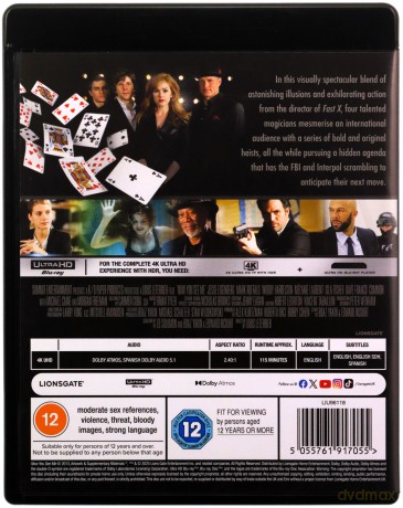 Now You See Me (Iluzja) [Blu-Ray 4K]