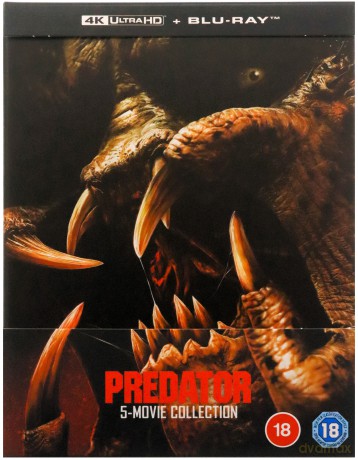 Predator 5 Movie Collection [5xBlu-Ray 4K]+[5xBlu-Ray]