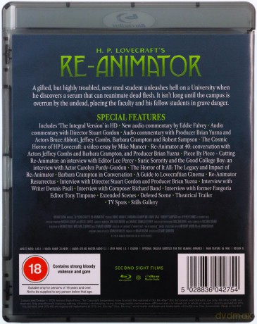 Re-Animator [Blu-Ray]