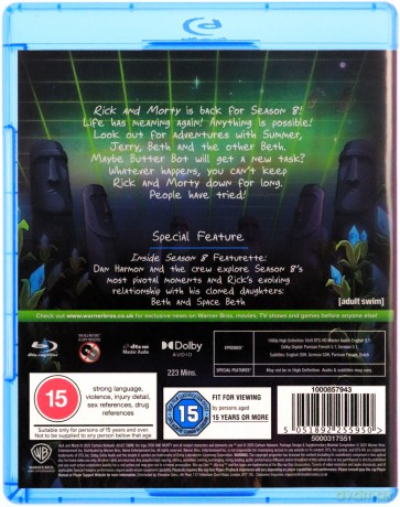 Rick and Morty Season 8 [Blu-Ray]