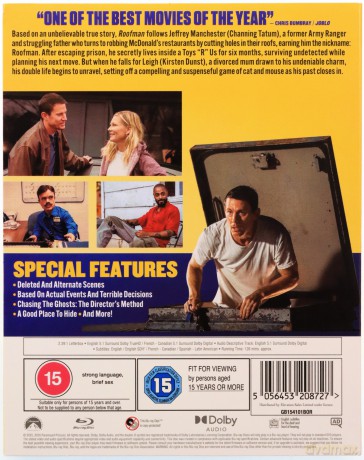 Roofman (Urodzony rabuś) [Blu-Ray]